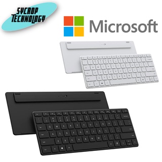 NMicrosoft Bluetooth Compact Keyboard Designer Black (TH/EN) ประกันศูนย์ เช็คสินค้าก่อนสั่งซื้อ ออกใบกำกับภาษีได้