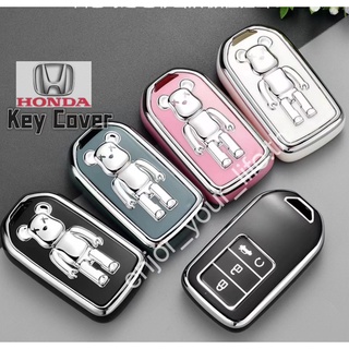 ปลอกกุญแจ Honda CITY JAZZ CIVIC HRV CRV  BRV Smartkey 2ปุ่ม 3ปุ่ม 4ปุ่ม honda key cover honda key case