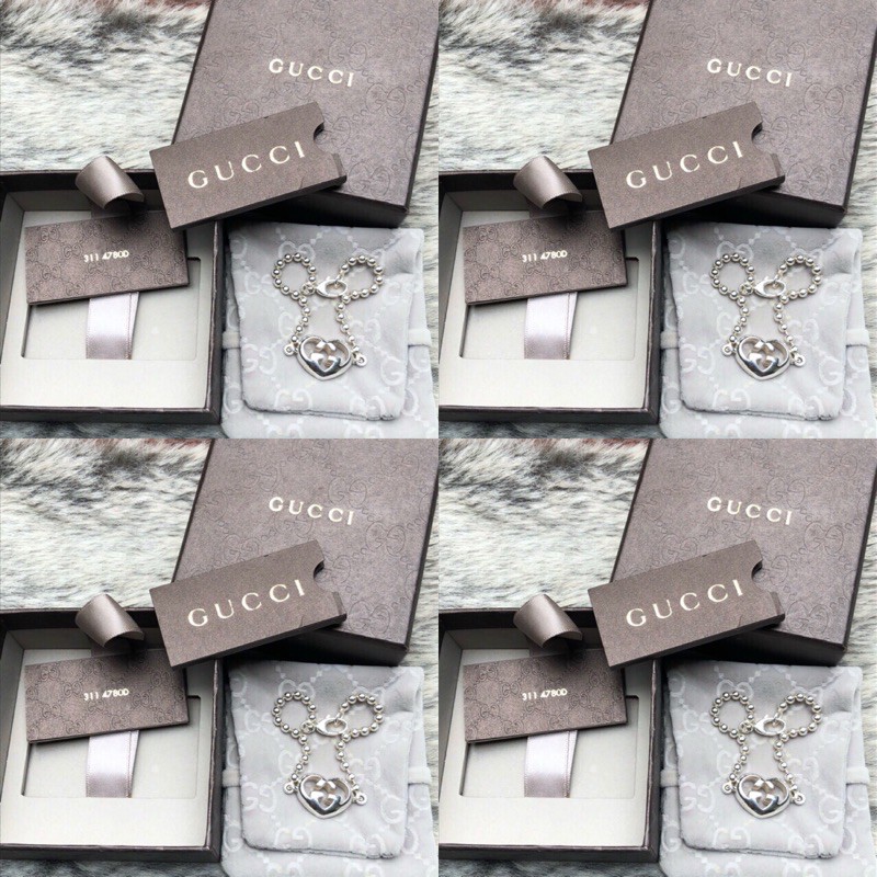 จี้Gucci925เงินแท้ อุปกรณ์ครบ 💯%