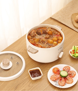 หม้อต้มไฟฟ้า Ankale AJL-A1502 multifunctional electric hot pot household small electric pot