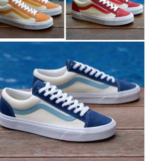 เดือนศักดิ์สิทธิ์|Old skool vans รองเท้าผ้าใบลําลอง สําหรับผู้ชาย เหมาะกับการวิ่ง ไซซ์ 100% |Lr14 |