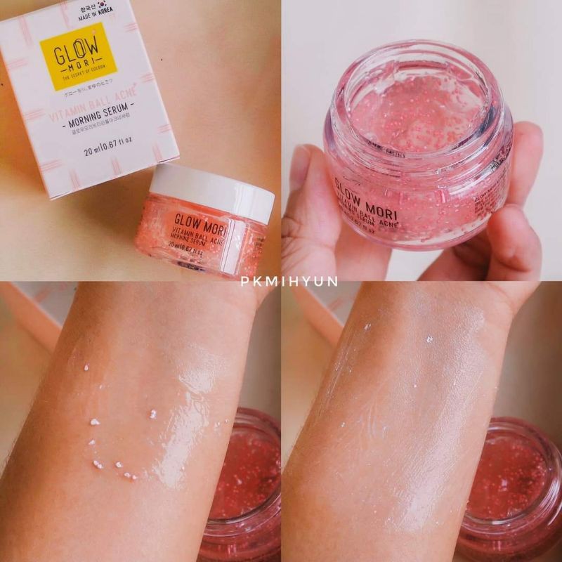 glow mori vitamin ball acne