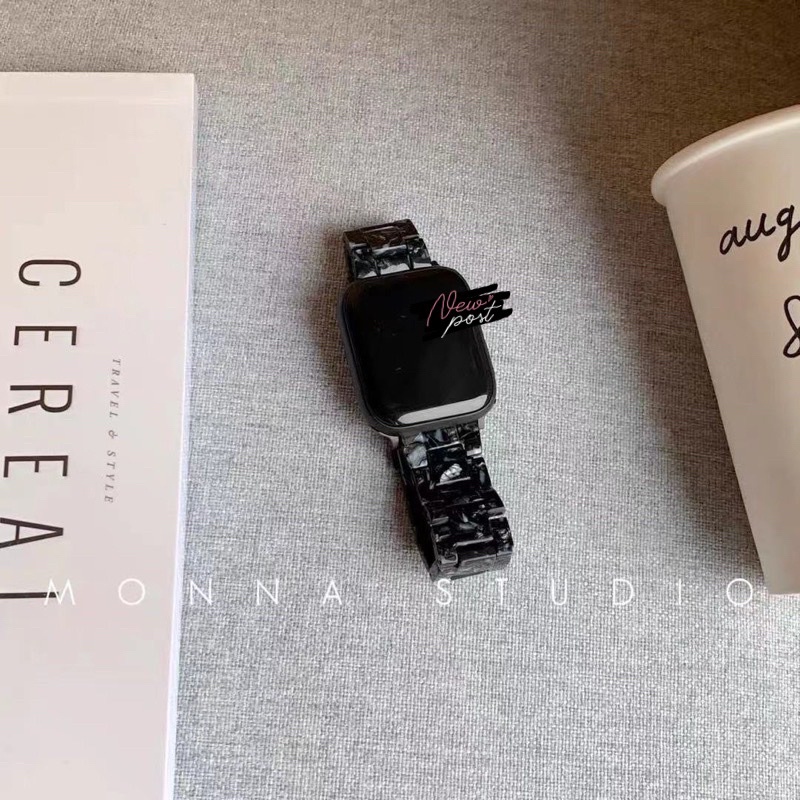 สายหินอ่อน นาฬิกาข้อมือ  สาย watch 11 10 9 8 7 6 5 4 3 2 1 สาย  ขนาด 42 มม. 44 มม. 40 มม.38 มม 41mm 45mm 46mm สายนาฬิกา