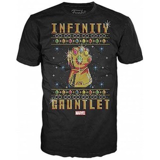 Funko POP Tees Shirt Infinity Gauntlet Holiday Marvel Collerctor Corps Exclusive