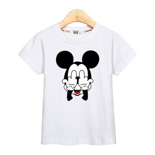 เสื้อยืดมิกกี้เมาส์ Boy casual cotton t-shirt cartoon print tops