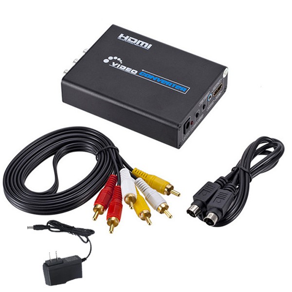 ตัวแปลง AV เป็น hdmi AV s-video เป็น hdmi s-video