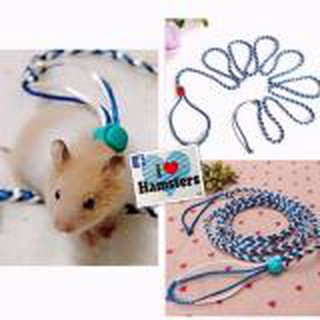 Hamster Harness สายจูงหนูแฮมสเตอร์ (HM) และสัตว์เลี้ยงขนาดเล็ก