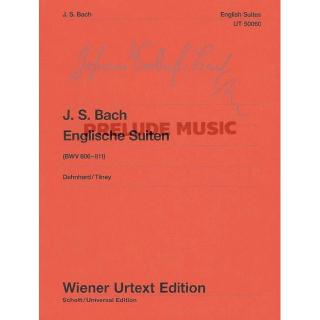 (โค้ดINCSM2Lลด70฿) (Piano) J.S.Bach English Suites BWV 806-811 (UT50060)