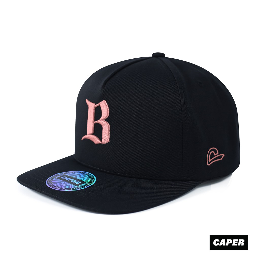 โลโก้ Snapback Caper สีดํา B มีหลายสี