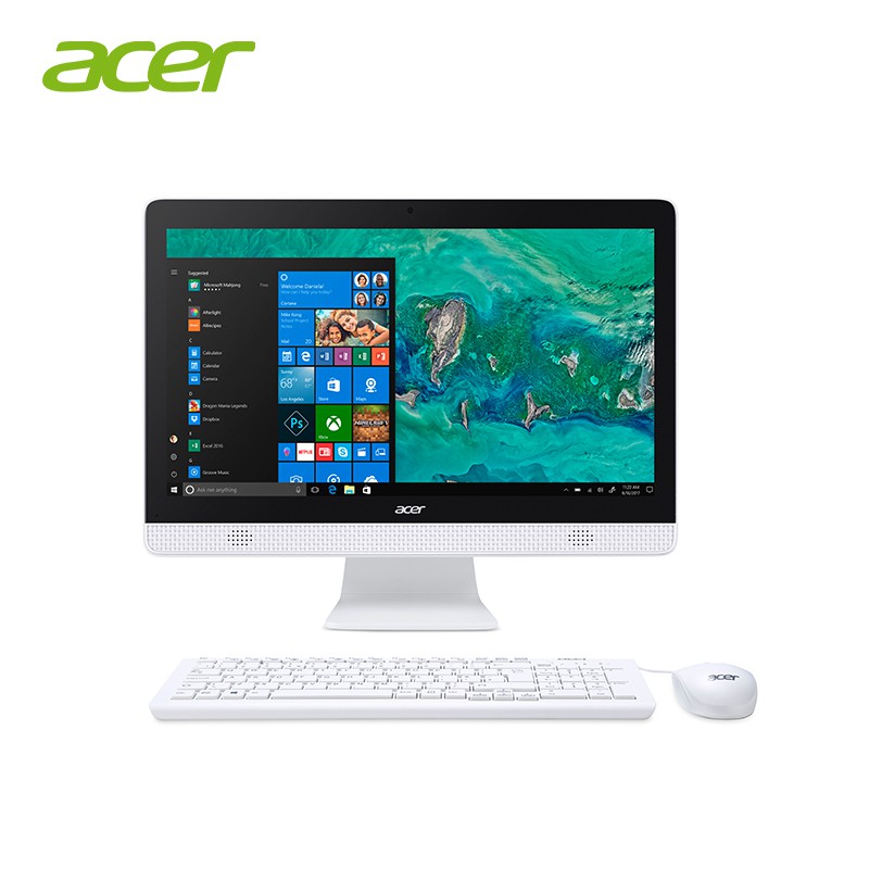 Acer Aspire C20-830-504G1T19Mi/T004 All In One PC 19.5" PQC J5005 RAM4GB HDD1TB UMA ELX 3Y