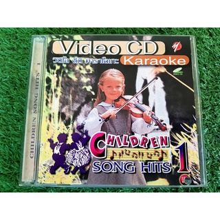 VCD แผ่นเพลง เพลงเด็ก children song hits