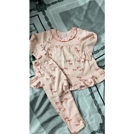 ตุ๊กตาโพนีย์สีชมพู pijamas gmboree & cat peach lyhnkids ตุ๊กตา pijamas