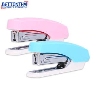 Deli 0246 Compact Stapler ที่เย็บกระดาษแฟนซี เย็บได้ 15 แผ่น เบอร์ 10 คละสี 1 ชิ้น ยี่ห้อ Deli ที่เย็บกระดาษ office