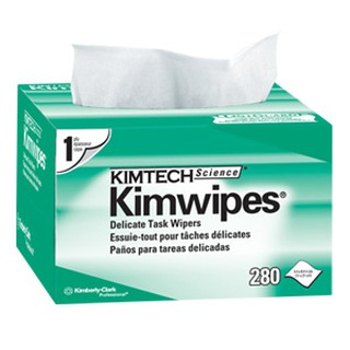 กระดาษเช็ดเลนส์ (Kimtech Science Kimwipes) 280pcs/box,Kimtech