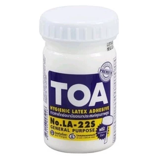 กาวลาเท็กซ์ ทีโอเอ (TOA) ขนาด 4, 8, 16, 32 ออนซ์