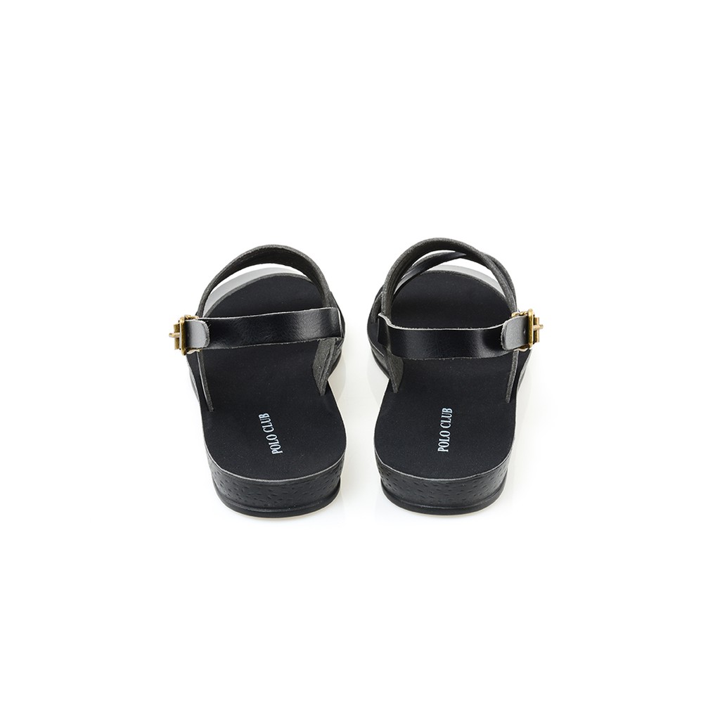 POLO CLUB รองเท้าแตะรัดส้น รุ่น AG-2739 สีดำ | รองเท้ารัดส้นผู้หญิง ราคา ถูกที่สุด ดีลบีเคเค แกลเลอรีภาพที่ 5