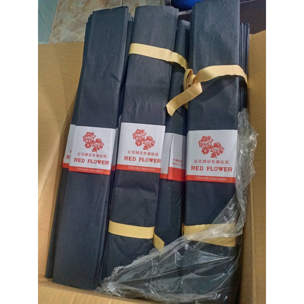 กระดาษทำดอกไม้จันทน์  5 แผ่น 57 ตราดอกไม้แดง - รูปที่ 4