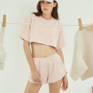 On The Blogs - Summer Shorts in Light Pink