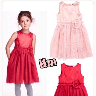 เดรสแดง HM dress kids