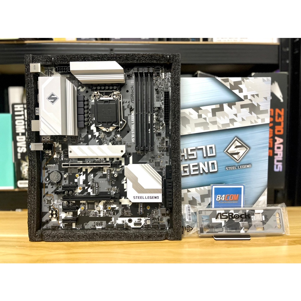 (มือ1) MB : ASROCK H570 Steel Legend (1200) ใหม่ๆครบกล่อง