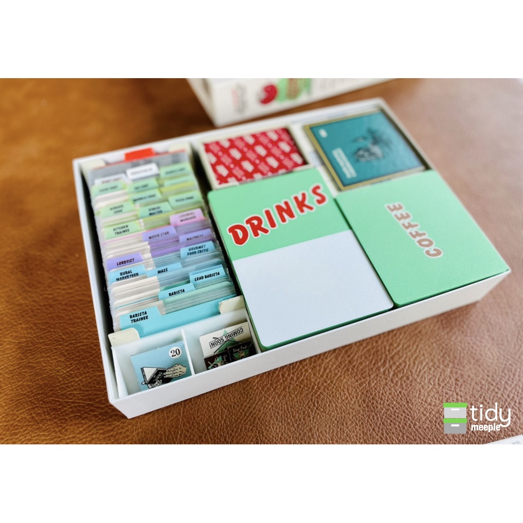 Tidy Insert สำหรับเกม Food Chain Magnate : Ketchup Mechanism and Other Ideas
