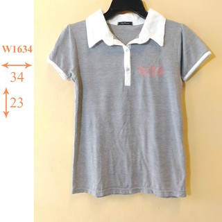 เสื้อมือสองแบรนด์ ??? เสื้อโปโล เสื้อโค้ท JAPAN??W1634 S760