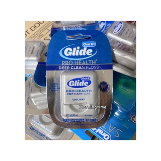 Oral B Glide Floss ออรัลบี กล่องเทา ไหมขัดฟัน ไกลด์ดีพคลีน 40 เมตร Floss GLIDE Deep Clean Dental Floss 40M