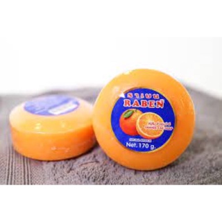 RABEN ORANGE C&amp;E SOAP ราเบน สบู่ส้ม ซีแอนด์อี