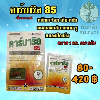 คาร์บาริล 85 สารตัวเดียวกับเซฟวิน85 (Sevin85) มด แมลงปีกแข็ง หมัดกระโดด หมัดผัก ตะขาบ หนอนชอนใบ