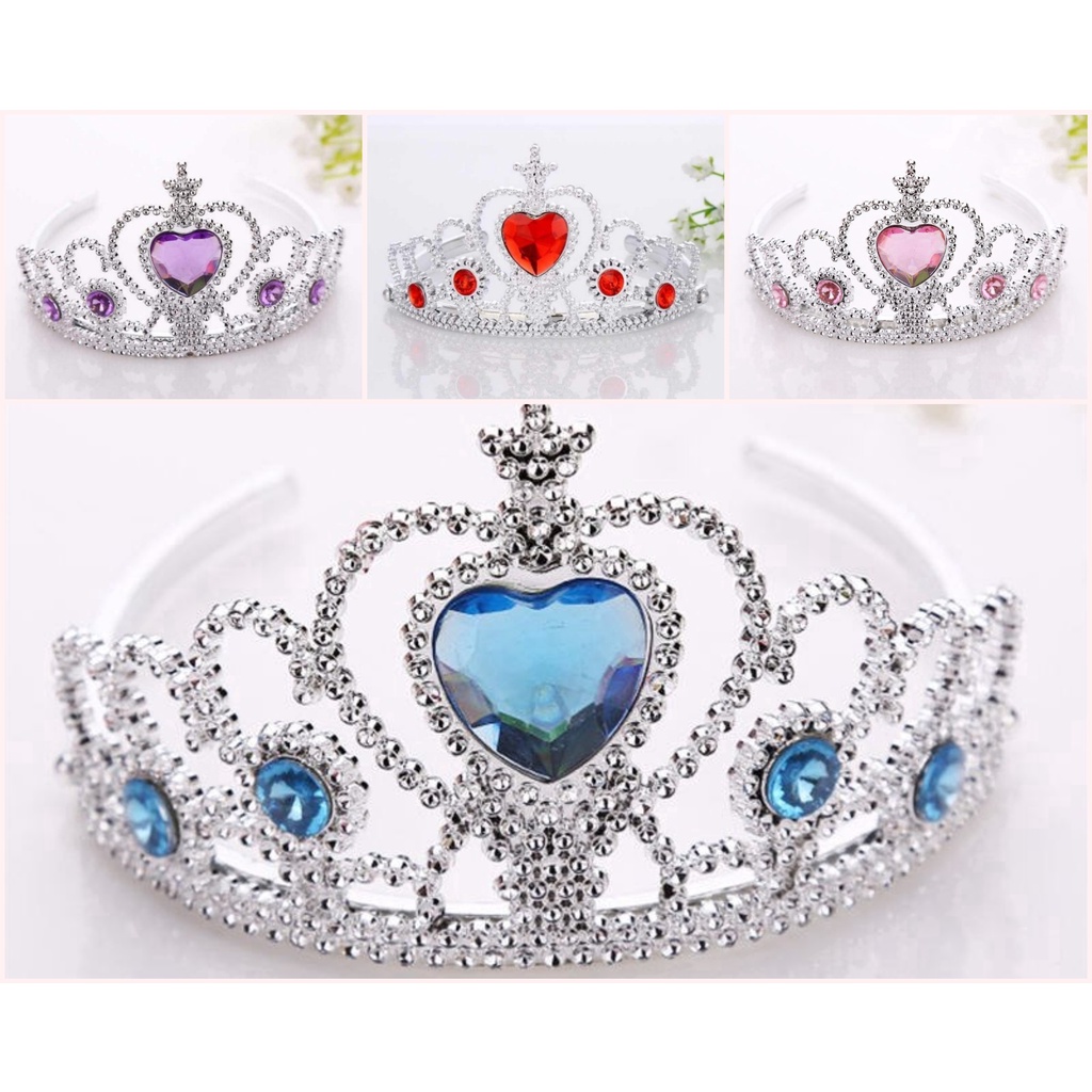อุปกรณ์เสริมปาร์ตี้ Tiara Crown Princess Crown เด็ก Fairy Tales