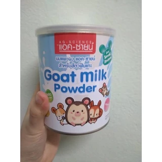 Ag-Science นมแพะผง สำหรับหนู กระต่าย และสัตว์ฟันแทะ 150 g.