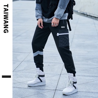 Streetwear Jogger Pants กางเกงขายาวสไตล์สตรีทจ็อกเกอร์ (พร้อมส่ง)