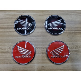 ราคาต่อ 2 ชิ้น ซ้าย/ขวา โลโก้ ปีก ฮอนด้า ติดข้างถังน้ำมัน ซีบีอาร์ Wing Round Logo Tank  HONDA CB CBR VFR 600 400 1000