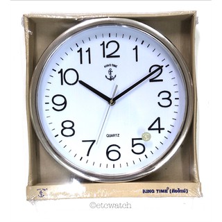 พร้อมส่ง> นาฬิกาแขวน ตราสมอ ขนาด 12 นิ้ว เดินเรียบ ไม่มีเสีย…