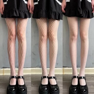 ถุงน่องตาข่าย💥พร้อมส่งทันที กทม.💥🎀รุ่นเต็มตัว สีดำ ขาว