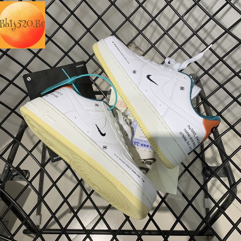 【CF0616】[BLT1] Nike Air Force AF1 Initial D Joint รองเท้าผ้าใบลําลอง ...
