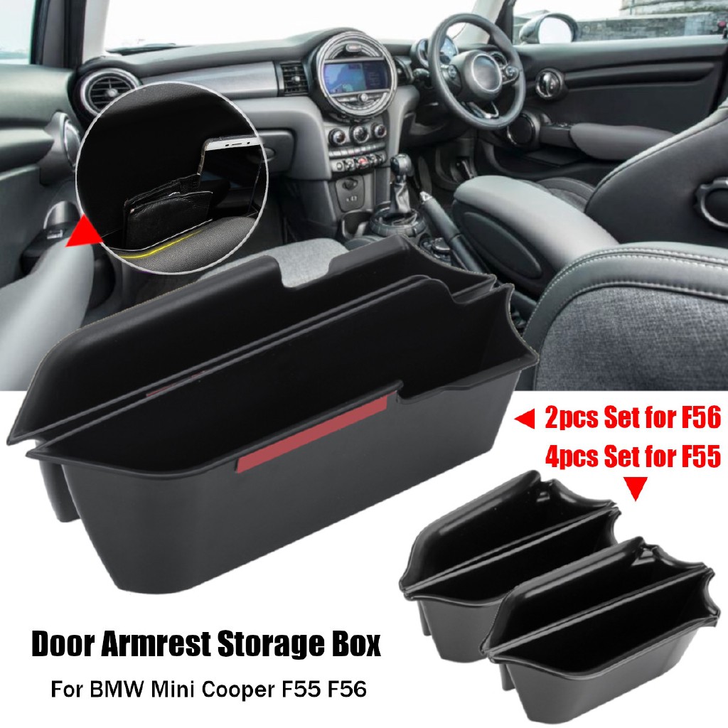 【Lila】Ready Stock กล่องเก็บของสำหรับรถยนต์ Mini Cooper F 55 F 56 ...
