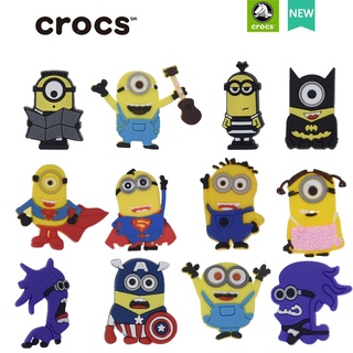 [12 ชิ้น]  Minions Jibbitz คุณภาพสูง อุปกรณ์เสริมรองเท้า ลายการ์ตูนมินเนี่ยน Croc เสน่ห์รองเท้า Crocs อุปกรณ์เสริมรองเท้า