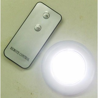 ﻿KS  หลอดไฟ LED ติดผนังพร้อม รีโมทไร้สาย 2 ชิ้น(50 ลูเมน)