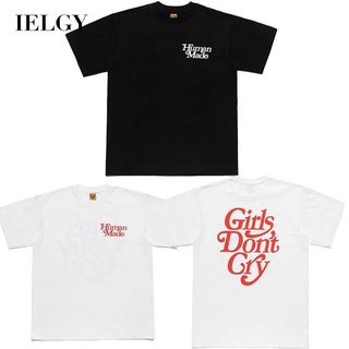 Ielgy เสื้อยืดคอกลม แขนสั้น ผ้าฝ้าย ทรงหลวม กลั่นซัลเฟอร์ แฟชั่นฤดูร้อน สําหรับผู้ชาย