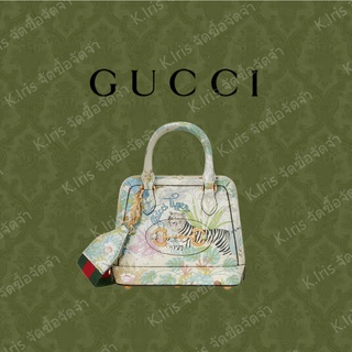 Gucci/ GG/ ใหม่ 2022/ Gucci horsebit 1955 series กระเป๋าถือขนาดเล็ก