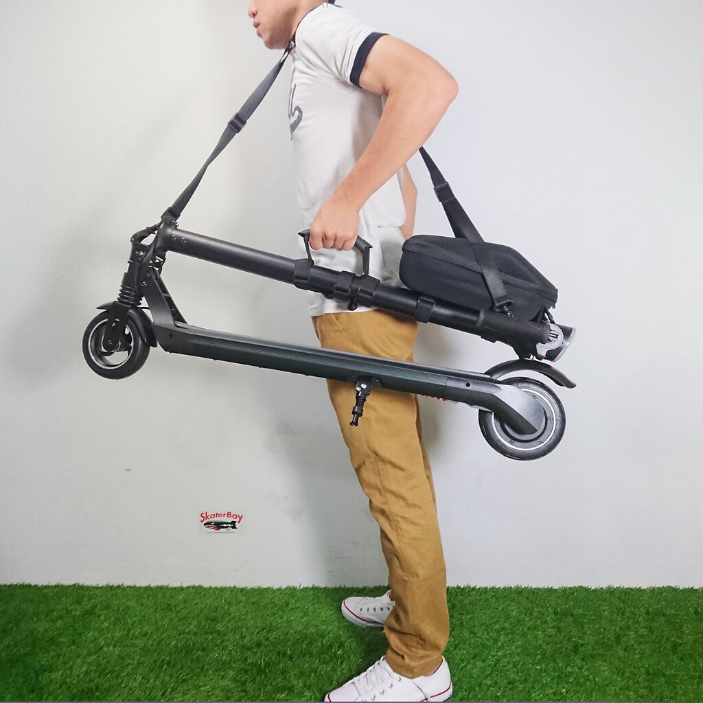 [0702] สายสะพายไหล่ พกพา สเก็ตบอร์ด สกู๊ตเตอร์ skateboard scooter สเก็ตบอร์ดไฟฟ้า สกู๊ตเตอร์ไฟฟ้า ตัวล็อค2แบบ