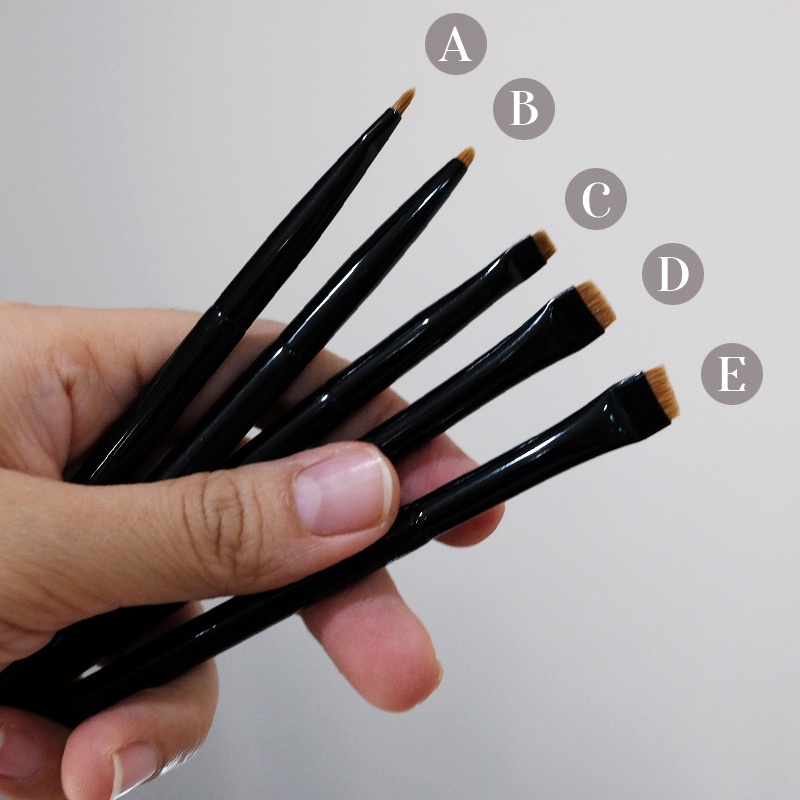 SB79 แปรงเขียนขอบตา แปรงอายไลเนอร์ขนาดเล็ก Precise Eye Liner Brush