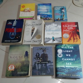 หนังสือนิยายภาษาอังกฤษ/john green/Nelson mandela/c.g.jung/the iliad/jay asher/E.L.JAMES/DEAD SET/the goldfinch/cecelia