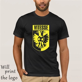 [S-5XL] Paesi Bassi Olanda League Vitesse Arnhem Fc เสื้อยืดลําลองสําหรับ Unisex แขนสั้นพิมพ์ลาย Logo Fresco Moda