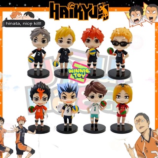 ฟิกเกอร์ โมเดล Haikyu!! ไฮคิว 8 แบบ WINNIETOYS