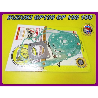 ปะเก็นชุด ตรา นก  -  SUZUKI GP100 GP 100 100 Gasket Complete Set