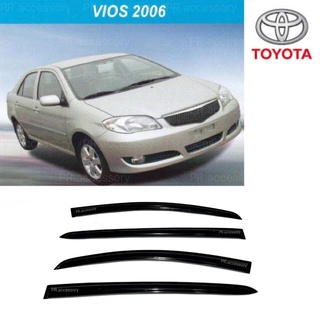 PR กันสาด TOYOTA VIOS ปี 2006