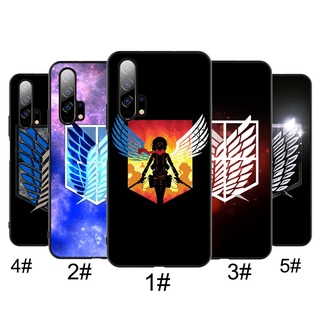 Huawei Honor 10 8X 7X 8C 8 9 Lite Note 10 Soft Cover Attack On Titan Logo Phone Case