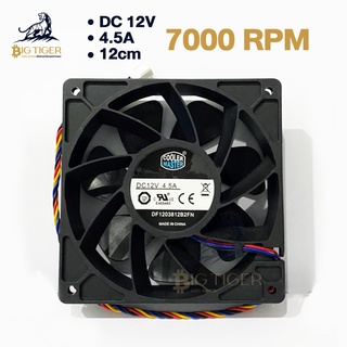 COOLER MASTER 12038 DC 12V 4.5A FAN พัดลมเครื่องขุด Asic, Avalon (พร้อมส่ง)